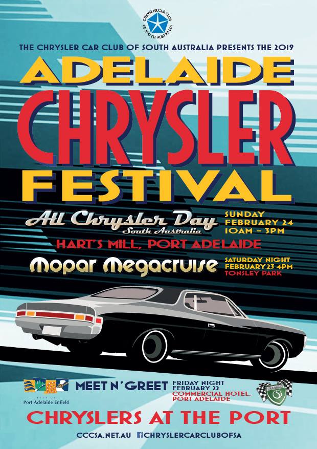 Adelaide Chrysler Festival All Chrysler Day (SA) Motoring Diary